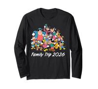 Disney Classic Characters Family Trip 2026 Matching Vacation Manga Larga