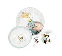 Disney Classic Magical Beginnings Ceramic Gift Set (Dumbo, Pinocchio and Bambi), 200 g Multicolor