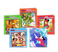Disney Classic Mickey Mouse Colección de libros de cuentos para niños pequeños ~ Paquete de 5 libros de Mickey para recuerdos de fiesta, actividades, aprender a leer (juego de historias de libros de Mickey Mouse para dormir