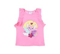 Disney Classics - Camiseta de tirantes para niña (100% algodón), Rosa, 8 años