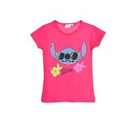 Disney Classics - Camiseta para niña, 100% algodón, estampado hawaiano, fucsia, 3 años