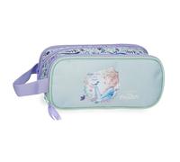 Disney Close To The Heart Frozen Estuche Triple Multicolor 22x10x9 cms Poliéster by Joumma Bags