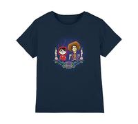 Coco Seize Your Moment with Miguel and Hector Unisex Kids T Shirt Camiseta, Azul Marino, 7-8 años para Niños