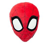 Disney Cojín con Forma Oficial Spiderman | Figura de Cabeza de Spiderman | Cojín de Peluche con diseño “Adventure decoración del Dormitorio o Sala de Juegos