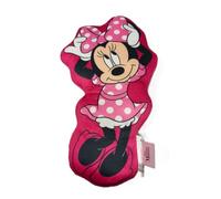 Disney Cojín Decorativo Infantil 3D (30-35 cm) | Personajes Mickey, Minnie, Spiderman, Barbie, Super Mario, Stitch, Patrulla Canina, Frozen | Tacto Terciopelo Belboa (Minnie 3927)