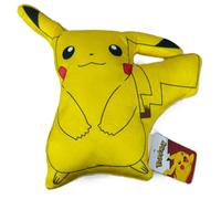 Disney Cojín Decorativo Infantil 3D (30-35 cm) | Personajes Mickey, Minnie, Spiderman, Barbie, Super Mario, Stitch, Patrulla Canina, Frozen | Tacto Terciopelo Belboa (Picachu)