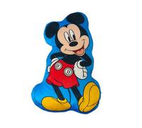 Disney Cojín Decorativo Infantil 3D (30-35 cm) | Personajes Mickey, Minnie, Spiderman, Barbie, Super Mario, Stitch, Patrulla Canina, Frozen | Tacto Terciopelo Belboa (Mickey 3967)