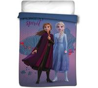 Disney Colcha Bouti Infantil Cama 90, 170x250 cm, Termosellada, Relleno Microfibra 100 g/m², Colcha Ligera Entretiempo (Frozen)