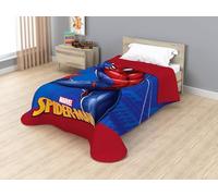 Disney Colcha Bouti Infantil Cama 90, 170x250 cm, Termosellada, Relleno Microfibra 100 g/m², Colcha Ligera Entretiempo (Spiderman JE14475VL)