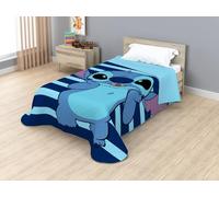 Disney Colcha Bouti Infantil Cama 90, 170x250 cm, Termosellada, Relleno Microfibra 100 g/m², Colcha Ligera Entretiempo (Stitch JE14472VL)
