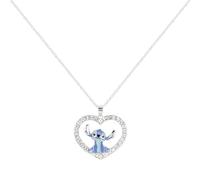 Disney Collar de corazón con piedra de puntada