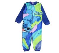 Disney Combinaison Polaire Lilo & Stitch Juego de Pijama, Azul Marino, 3 años para Niños