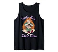 Disney Comfy Princess Merida Curly Hair Don't Care Camiseta sin Mangas