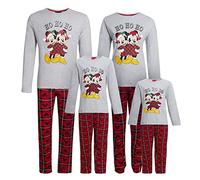 Disney Conjunto de pijama de Navidad a juego para la familia Mickey Mouse para hombres, mujeres, niños y niñas, juego de pijamas de Navidad, Para niños., 8 años