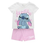 Disney Conjunto de Pijama Lilo & Stitch | Camiseta y Shorts para Niños | Pijama Completo Suave para Niños y Niñas | Ropa Cómoda