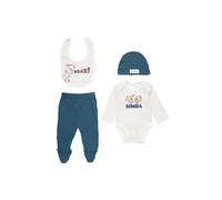 DISNEY Conjunto 'König der Löwen' genciana / marrón / gris / blanco 74 genciana / marrón / gris / blanco