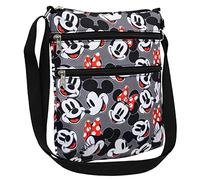 Disney Crossbody Bag Mickey Minnie Mouse All Over Print Passport Travel