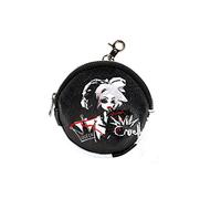 Disney Cruella de Vil Diva-Monedero Cookie, Negro, 8.7 x 8.7 cm