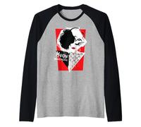 Disney Cruella Modern Masterpiece Collage Camiseta Manga Raglan