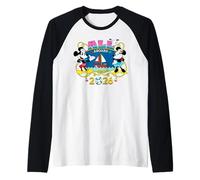 Disney Cruise Family Group Vacation Matching All Aboard 2026 Camiseta Manga Raglan