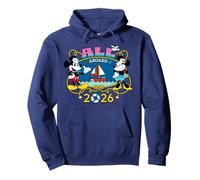 Disney Cruise Family Group Vacation Matching All Aboard 2026 Sudadera con Capucha