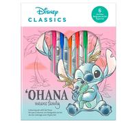 Disney - cuaderno de notas con bolígrafos, stitch