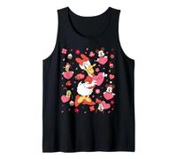 Disney Daisy Duck & Friends Valentine's Day Retro Hearts Camiseta sin Mangas