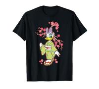 Disney Daisy Duck in Kimono Cherry Blossoms Spring Sakura Camiseta