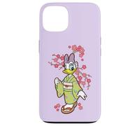 Disney Daisy Duck in Kimono Cherry Blossoms Spring Sakura Carcasa para iPhone 13