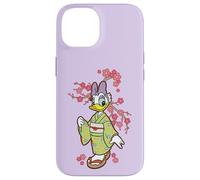 Disney Daisy Duck in Kimono Cherry Blossoms Spring Sakura Carcasa para iPhone 14