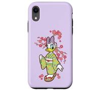 Disney Daisy Duck in Kimono Cherry Blossoms Spring Sakura Carcasa para iPhone XR