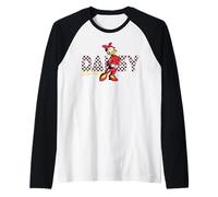 Disney Daisy Duck Racing Mickey & Friends Race Car Drivers Camiseta Manga Raglan