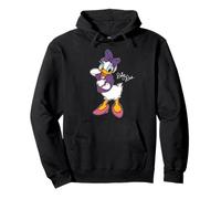Disney Daisy Duck Retro Character Cute Pose Trip Matching Sudadera con Capucha