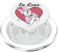 Disney Daisy Duck Valentine's Day In Love Heart PopSockets PopGrip para MagSafe