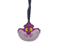 Disney Decoración colgante para árbol de Alicia en el País de las Maravillas, gato de Cheshire - 7,4 cm x 4,8 cm x 5,7 cm - Adorno - Decoraciones para árbol de Navidad Disney - Regalos de Alicia en el