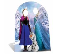 Disney - Decorado de cartón tamaño real para fotos, diseño de Frozen