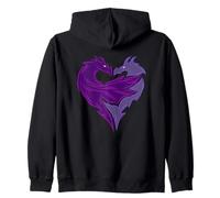 Disney Descendants 2 Mal Dragon Sudadera con Capucha