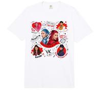Disney Descendants: Wicked Wonderland Chloe Red Pink Luis Comfort Colors Adult Heavyweight T-shirt