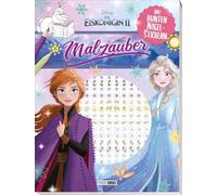 Disney Die Eiskönigin 2: Malzauber - Mit bunten Nagelstickern!: Malblock mit Coverstanzung und Nagelsticker