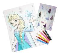 Disney Die Eiskönigin Wonderland Ausmalen + Aufkleber Set