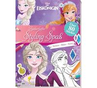 Disney Die Eiskönigin: Zauberhafter Styling-Spaß: Stickern, Malen, Stylen: Activityblock zum Bemalen und Bekleben mit über 80 Stickern