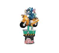 Disney Diorama PVC D-Stage Stitch Coin Ride 16 cm