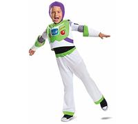 Disney - Disfraz de astronauta infantil, diseño de Buzz Lightyear para niños, talla S