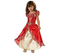 Disney - Disfraz de Elena de Avalor Deluxe para niña, infantil 3-4 años (Rubie's 630038-S)