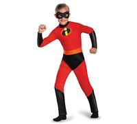 Disney - Disfraz de flecha indestructible infantil, disfraz de superhéroe infantil, talla S