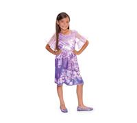 Disney- Encanto Isabela Classic Disfraz, ajedrez, Color Morado (LIRAGRAM 361-156979MEU_0192995078925)