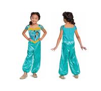 Disney Disfraz Jasmine Niña, Disfraz Aladdin Princesa, Disfraces para Carnaval y Halloween Niña, 5-6 años