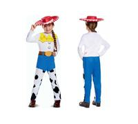 Disney Disfraz Jessie Toy Story Niña, Vaquera Cowgirl, Disfraces para Carnaval y Halloween, 3-4 años
