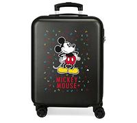 Disney (Diyl9) Have a Good Day Mickey Maleta de Cabina, Niños, Negro, 55 cm