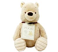 Disney DN1460 Pooh & Friends Classic Winnie The Pooh Soft Toy, Beige | Tamaño de 20 cm, características bordadas, compañero de peluche, adecuado desde el nacimiento